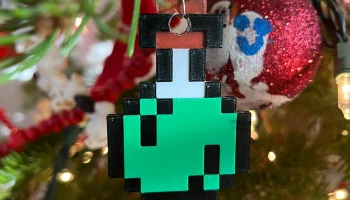Брелок Minecraft Potion/Орнамент/украшение.........