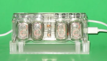 Подставка для 4-значных ламповых часов Nixie