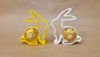 Пасхальный кролик с шоколадом Ferrero Rocher