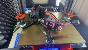 Крепление антенны DJI O3 для рамы Rotoroma Buddy FPV - по... 2