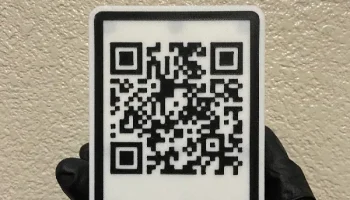 Рик Ролл QR-код Магнитный знак