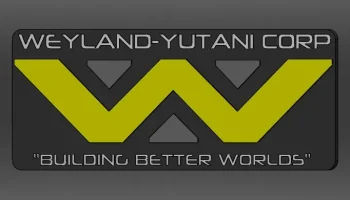 Логотип Weyland-Yutani Corp (франшиза Aliens) - Магнит на... 1