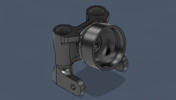 Крепление антенны Mark 4 VTX и приемника... 1