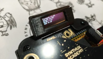 Режим дисплея Synthux Touch 2 (SSD1306) 1