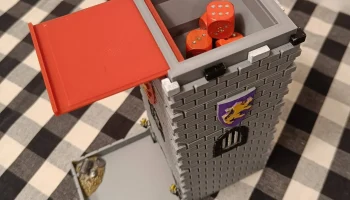 Dice Tower - верхний контейнер для хранения.........