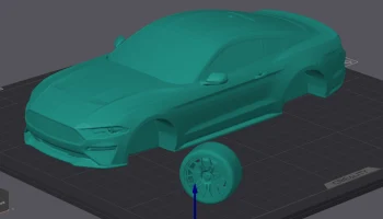Ford Mustang GT 2018 (Фиксированная сетка)