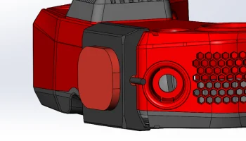 Накладное крепление HDZero Echo для очков HDZero Goggles....