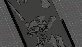 Чехол Samsumg A54 Evangelion 2
