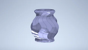 wave vase