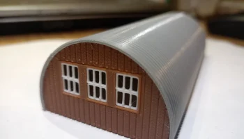 Nissenh&uuml;tte / Nissen Hut в H0 / 1:87 2