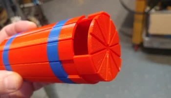 Подарочная коробка-пазл V - три зубца Веселье!... 1