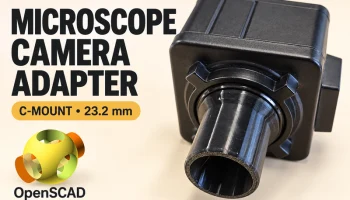 USB-адаптер для камеры микроскопа с креплением C - трубк... USB-адаптер для камеры микроскопа с креплением C - трубк...