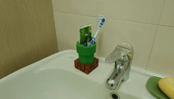 Держатель для щеток Mario'sPipe Tooth 7