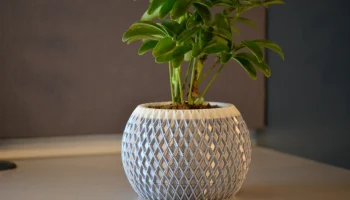 Modern Planter 002 - Скрытый поддон для капель