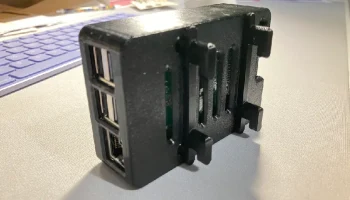 Держатель кейса Raspberry Pi 3/4/5 для IKEA SK&Aring;DIS 3