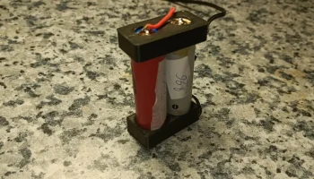 18650 держатель