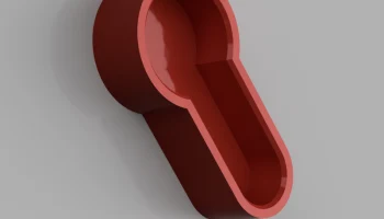 Крышка шпоночного паза для цилиндровых замков евро
