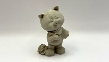 Очаровательная фигурка свиньи Очаровательная фигурка свиньи