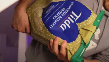 Зажим для рисовой сумки