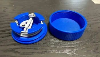 Держатель/футляр для проводных наушников v2.0