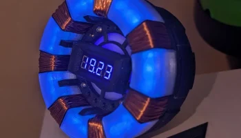 Часы с дуговым реактором Железный человек с контрольной ... Часы с дуговым реактором Железный человек с контрольной ...