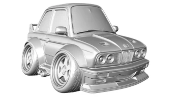 Карикатура BMW e30 M3 №2 3