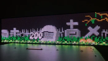 Игровые часы в стиле ретро - RPI2DMD - светодиоды SMD3528 3