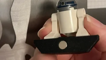 Магнитная полка для минифигурок LEGO 6x2 мм Магнит......