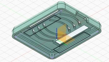 Мини-футляр для макетной платы ESP32 D1. Файл WEMOS + STEPS 8