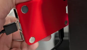 Нижний корпус Raspberry Pi 4 с магнитами...