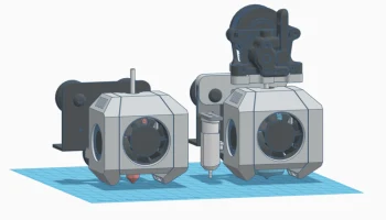 Ender 3 (Pro) - 3510/3010 Двойной воздуховод вентилятора... 3