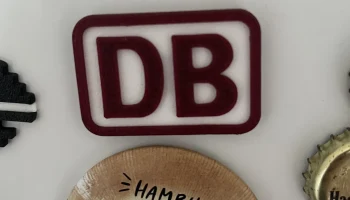 Магнит на холодильник Deutsche Bahn.