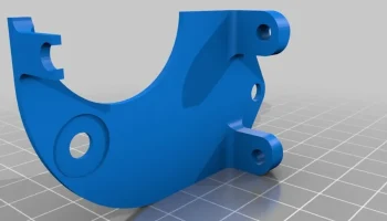 Cr-10 E3D Titan Aero + Volcano Part cooling Fan Shroud
