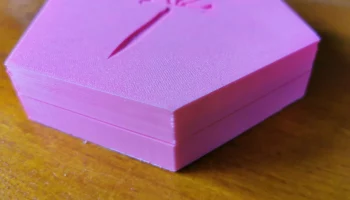 Шестиугольная коробка для игральных костей "Вампир Маскар... 4