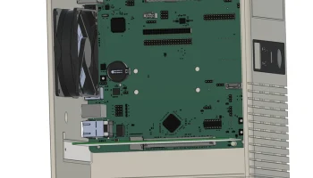Чехол ITX Llama Retro Mini ITX 1