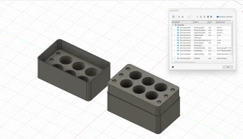 Батарейный отсек Parametric 18650 с магнитной крышкой