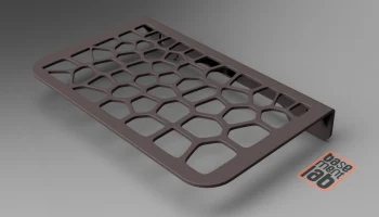 Настенная полка Voronoi Design - Полка в стиле Вороного