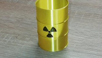 Бочка с ядерными отходами - режим вазы...