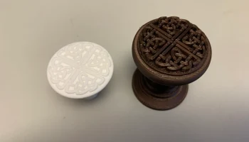 Двойная дверная ручка Viking Knot