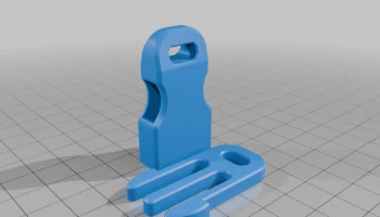3D модель защелки Фастекс