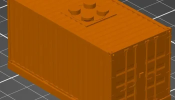 Кирпичный транспортный контейнер 8x4...