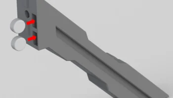 Распорка рамы Voron 0.2 - алюминиевый профиль с магнитом.... 1