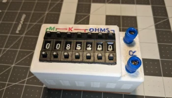 Блок десятичных резисторов 1