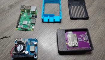 Расширение Dual-HAT для "Модульного корпуса Raspberry Pi" 1