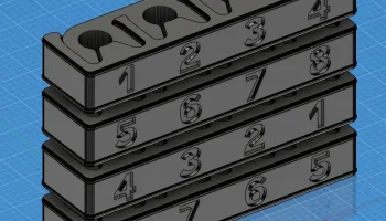 Зажим и крышка из ПТФЭ (для INDX) 1
