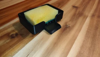 Коробка для губки со сливом