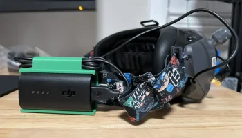Держатель аккумулятора для ремешка DJI Goggles V2