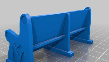 Интерьер автомобиля часовни Bachmann G Scale Pass Car 4
