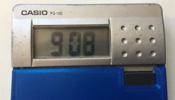 Замена крышки часов Casio PQ-10D