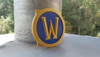 Магнит с логотипом World of Warcraft 2